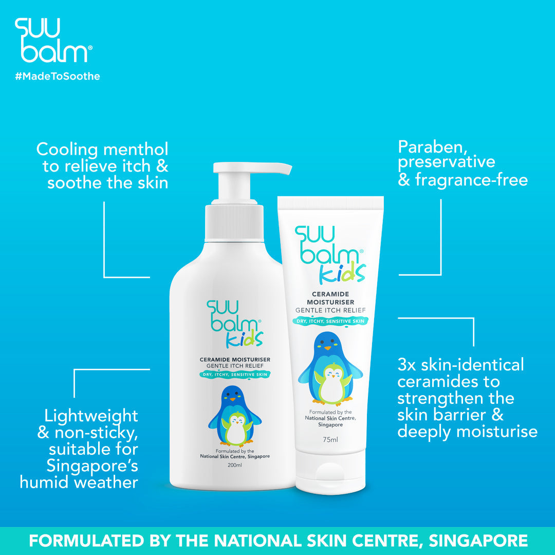 Suu Balm Kids Ceramide Moisturiser (Gentle Itch Relief)