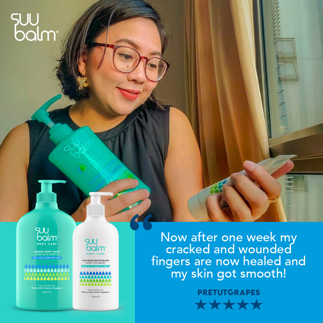 Suu Balm Creamy Body Wash (Cooling & Gentle)