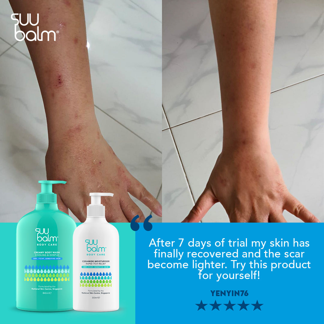 Suu Balm Creamy Body Wash (Cooling & Gentle)