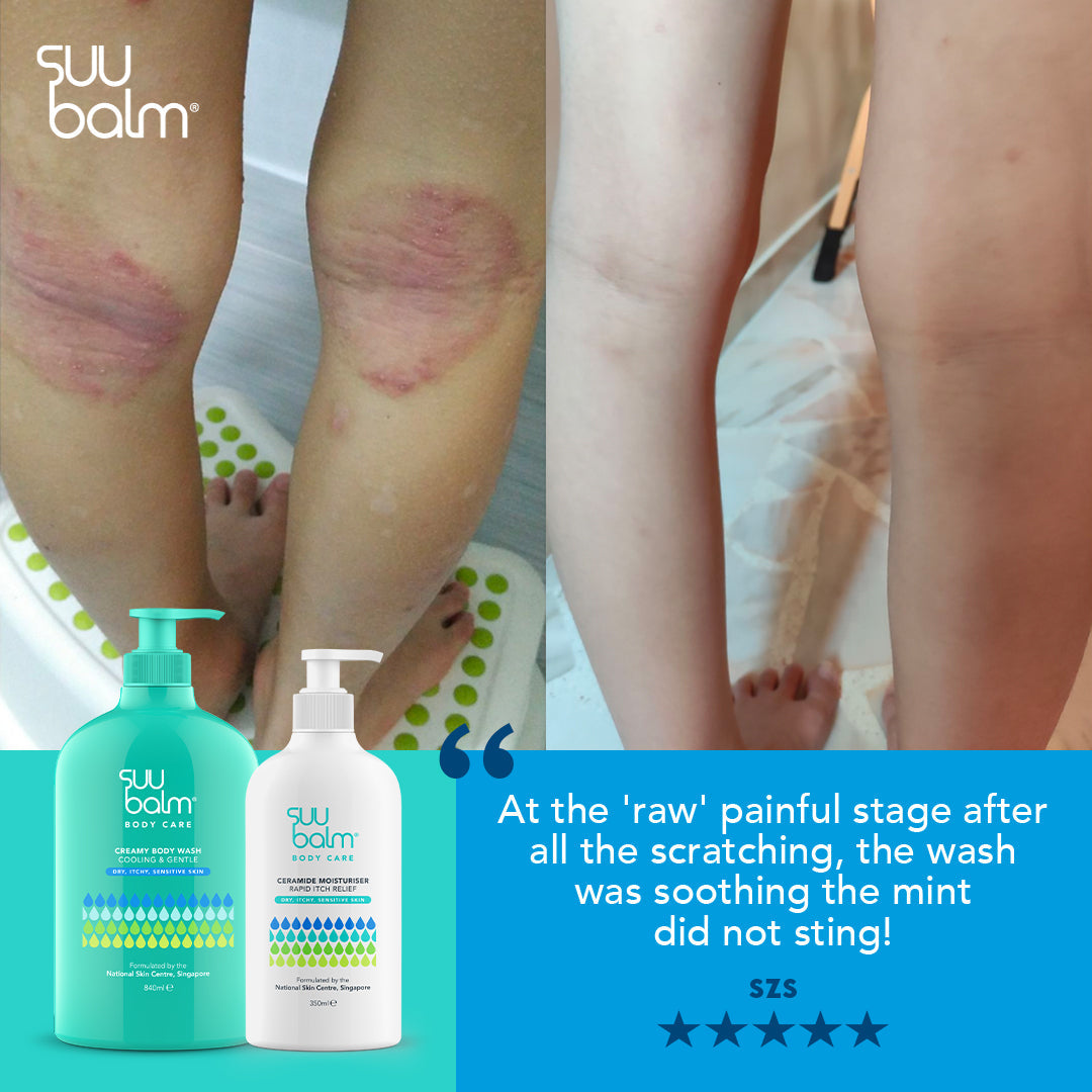 Suu Balm Creamy Body Wash (Cooling & Gentle)
